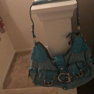Turquoise purse